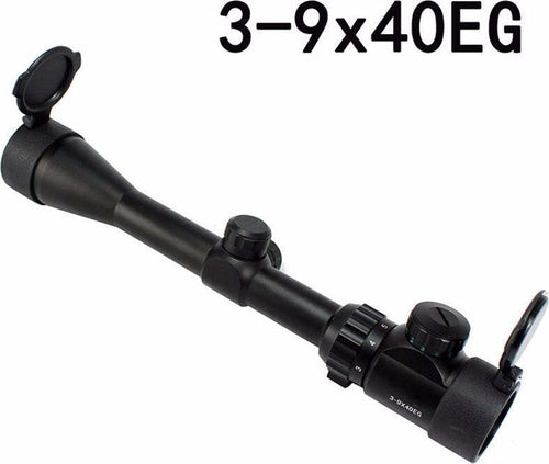 MIRINO OTTICO PRECISIONE PER FUCILE PER CARABINA RETICOLO ILLUMINATO 3-9x40EG Sport e tempo libero/Sport/Softair/Mirini Trade Shop italia - Napoli, Commerciovirtuoso.it