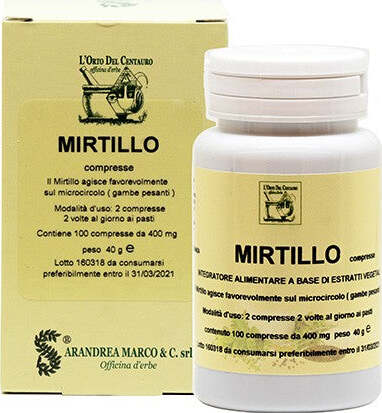 MIRTILLO-BACCHE-integratore-alimentare-100-compresse-da-400-mg-Sarandrea