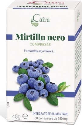 MIRTILLO-NERO-integratore-alimentare-60-compresse-Caira-Laboratorio-Erboristico