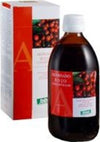 MIRTILLO-ROSSO-Succo-integratore-alimentare-490-ml-Santiveri-Ibersan