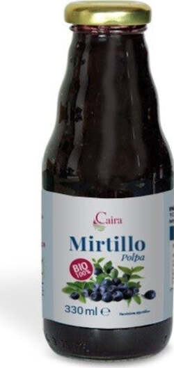 MIRTILLO-SUCCO/POLPA-BIO-100%-integratore-alimentare-330-ml-Caira-Laboratorio-Erboristico