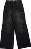 MISBHV-Washed-denim-cargo-trouser-in-black-da-donna