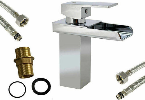 Miscelatore-a-cascata-lavabo-bagno-rubinetto-monocomando-moderno-cromato-lucido