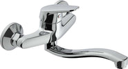 Miscelatore-A-Muro-Milano-Plus-in-Ottone-Lavello-Cucina-con-Erogazione-Orientabile