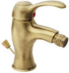 Miscelatore bidet bronzato vecchio ottone