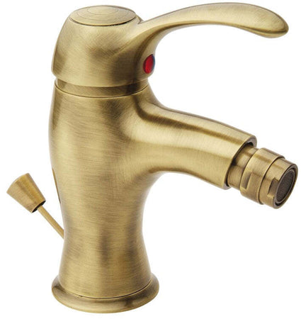 Miscelatore bidet bronzato vecchio ottone