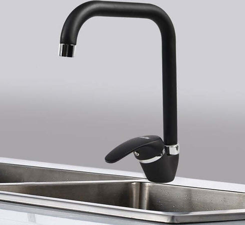 Miscelatore Canna Quadrato Nero Esy_52945 Doppio Foro Monocomando Rubinetteria Casa, arredamento e bricolage > Cucina > Rubinetti Cucina Trade Shop italia - Napoli, Commerciovirtuoso.it