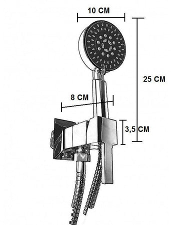 Miscelatore con presa acqua integrata set completo