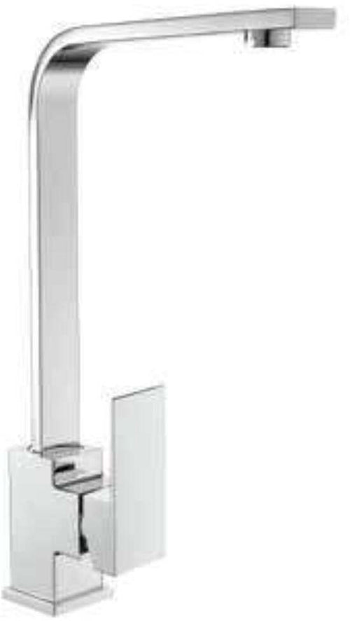 Miscelatore cucina bagno squadrato con canna girevole