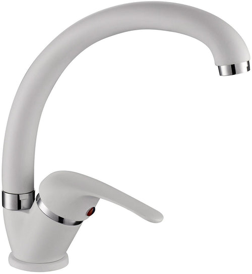 Miscelatore cucina colore bianco-granito