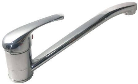 Miscelatore Cucina In Ottone Cromato Pesante Completo