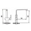 Miscelatore cucina Supreme inox