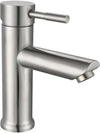 Miscelatore da bagno in acciaio inox basso, completo