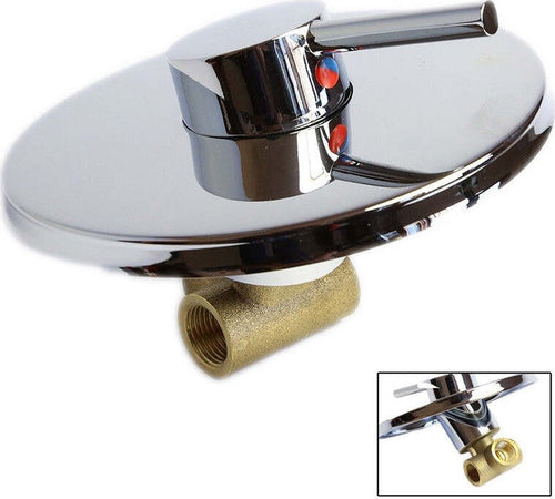 MISCELATORE DOCCIA DA INCASSO MONOCOMANDO BAGNO A MURO TONDO CROMATO Fai da te/Attrezzature per cucine e bagni/Attrezzature per bagni/Rubinetti per docce e vasche da bagno e parti/Rubinetti per doccia Trade Shop italia - Napoli, Commerciovirtuoso.it
