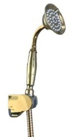 Miscelatore doccia esterno dorato oro completo,set doccia