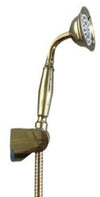 Miscelatore doccia esterno dorato oro completo,set doccia