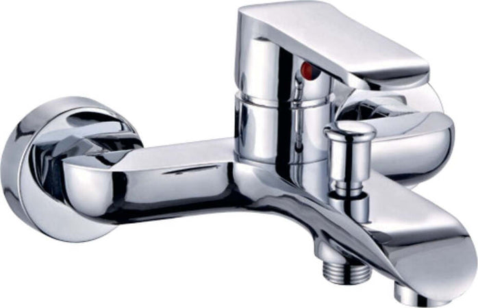 Miscelatore Esterno Vasca Con Deviatore Rubinetto Monocomando Cromato Fai da te/Attrezzature per cucine e bagni/Attrezzature per bagni/Rubinetti per docce e vasche da bagno e parti/Rubinetti per vasca Ogomondo - Martina Franca, Commerciovirtuoso.it