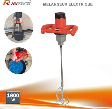 Miscelatore Impastatore Elettrico Ribitech Prem1600 1600w Colla Malta Con Frusta Fai da te/Utensili elettrici e a mano/Utensili elettrici/Agitatori Trade Shop italia - Napoli, Commerciovirtuoso.it