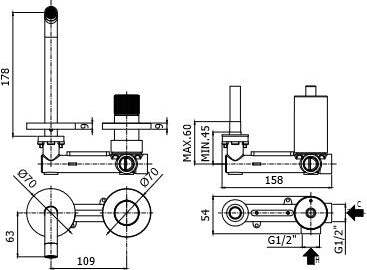 Miscelatore-Lavabo-Cromato-ad-incasso-Jo-di-Paffoni