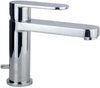 Miscelatore lavabo moderno cromato