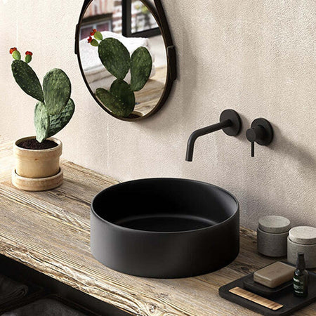 Miscelatore-Lavabo-Nero-Opaco-ad-incasso-Jo-di-Paffoni