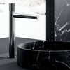 Miscelatore-Lavabo-Nero-Opaco-Alto-con-scarico-Clic-Clak-incluso-Jo-di-Paffoni