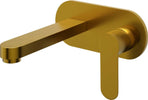 Miscelatore-Lavabo-Parete-Oceania-ad-Incasso-Ottone-Colore-Oro-Satinato