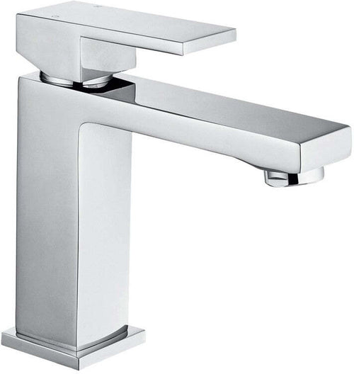Miscelatore lavabo squadrato completo