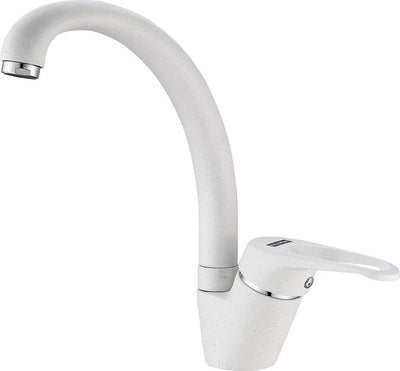 Miscelatore Lavello Canna Bassa Fragranite Bianco 88591 Lavandino Rubinetteria Casa, arredamento e bricolage > Cucina > Rubinetti Cucina Trade Shop italia - Napoli, Commerciovirtuoso.it