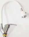 Miscelatore Lavello Easy_52850a Bianco Cromato Lavandino Doccetta Flessibile 360 Casa, arredamento e bricolage > Cucina > Rubinetti Cucina Trade Shop italia - Napoli, Commerciovirtuoso.it