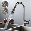 Miscelatore-Lavello-Cucina-Doccia-Estraibile-Professionale-Cromato-Rubinetto