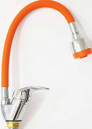 Miscelatore Lavello Easy_52855a Arancio Cromato Acciaio Lavandino A Doccetta 360 Casa, arredamento e bricolage > Cucina > Rubinetti Cucina Trade Shop italia - Napoli, Commerciovirtuoso.it