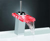 Miscelatore Monocomando Rubinetto A Cascata Vetro A Led Rubinetteria Bagno Rubinetti Bagno Trade Shop italia - Napoli, Commerciovirtuoso.it