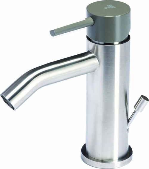 Miscelatore-per-Bidet-con-scarico-e-maniglia-colorata-di-Tubico