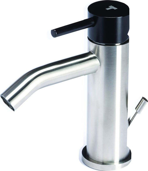 Miscelatore-per-Bidet-con-scarico-e-maniglia-colorata-di-Tubico