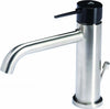 Miscelatore-per-lavabo-con-scarico-e-maniglia-colorata-di-Tubico