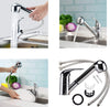 Miscelatore per Lavello Cucina con Doccetta Estraibile Monocomando Fai da te/Attrezzature per cucine e bagni/Impianti per la cucina/Rubinetti da cucina/Rubinetti per lavelli da cucina Ogomondo - Martina Franca, Commerciovirtuoso.it