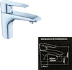 Miscelatore Rubinetto 52339 Bagno Lavabo Lavandino Monocomando Rubinetteria Rubinetti Bagno Trade Shop italia - Napoli, Commerciovirtuoso.it