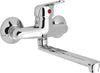 Miscelatore Rubinetto A Muro per Lavello Cucina Erogazione Orientabile Fai da te/Attrezzature per cucine e bagni/Impianti per la cucina/Rubinetti da cucina/Rubinetti per lavelli da cucina Ogomondo - Martina Franca, Commerciovirtuoso.it