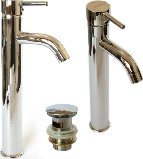 Miscelatore Rubinetto Alto Bagno Lavabo Bidet Vasca Monocomando Cromato 69015 Fai da te/Attrezzature per cucine e bagni/Attrezzature per bagni/Rubinetti per lavandini bagno Trade Shop italia - Napoli, Commerciovirtuoso.it