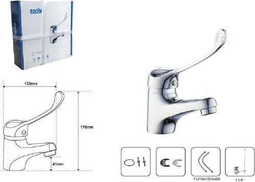 Miscelatore Rubinetto Bagno Per Lavandino Lavabo Ottone Cromato Clinica 69205 Casa, arredamento e bricolage > Accessori Bagno > Rubinetti Bagno Trade Shop italia - Napoli, Commerciovirtuoso.it