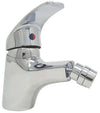 Miscelatore rubinetto bidet Cromo con 2 tubi flessibili