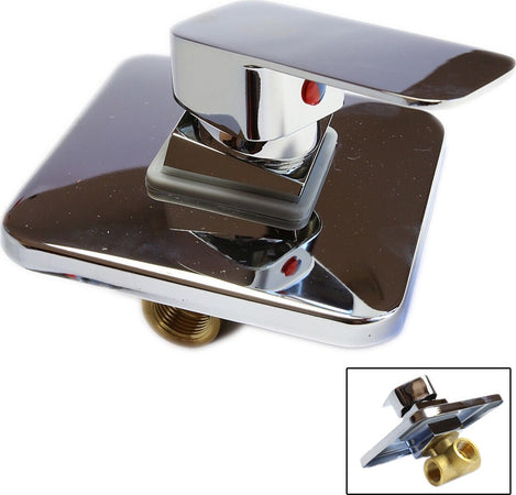 MISCELATORE RUBINETTO DOCCIA INCASSO QUADRATO MONOCOMANDO VASCA BAGNO CROMATO Fai da te/Attrezzature per cucine e bagni/Attrezzature per bagni/Rubinetti per docce e vasche da bagno e parti/Rubinetti per doccia Trade Shop italia - Napoli, Commerciovirtuoso.it
