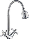 Miscelatore Rubinetto Flessibile Manopole Croce Cucina Lavello Ottone Roma 69408 Fai da te/Attrezzature per cucine e bagni/Impianti per la cucina/Rubinetti da cucina/Rubinetti per lavelli da cucina Trade Shop italia - Napoli, Commerciovirtuoso.it