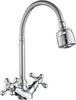 Miscelatore Rubinetto Flessibile Manopole Croce Cucina Lavello Ottone Roma 69408 Fai da te/Attrezzature per cucine e bagni/Impianti per la cucina/Rubinetti da cucina/Rubinetti per lavelli da cucina Trade Shop italia - Napoli, Commerciovirtuoso.it
