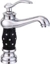 Miscelatore Rubinetto Glitter Nero Esy_52153 Monoforo Monocomando Rubinetteria Rubinetti Bagno Trade Shop italia - Napoli, Commerciovirtuoso.it