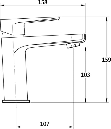 Miscelatore Rubinetto Lavabo Cromato Bagno Casa Fai da te/Attrezzature per cucine e bagni/Attrezzature per bagni/Rubinetti per lavandini bagno Ogomondo - Martina Franca, Commerciovirtuoso.it
