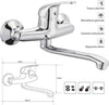 Miscelatore-Rubinetto-Monocomando-Lavello-Cucina-Canna-Alta-Cromato-Muro-69139