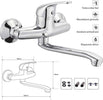 Miscelatore-Rubinetto-Monocomando-Lavello-Cucina-Canna-Alta-Cromato-Muro-69139