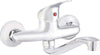 Miscelatore-Rubinetto-Monocomando-Per-Bagno-Gruppo-Vasca-Acciaio-Cromato